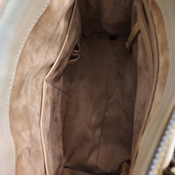 Brahmin Midsize Leather Bag: Measures 10.5W/ 8.5T/ 4.4D: Has Shoulder Strap - Picture 9 of 9